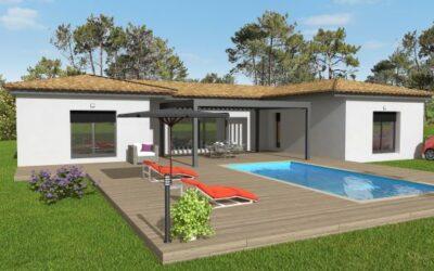 Pernes les fontaines villa neuve type 4 garage et terrasse  490.000€ hfn sur terrain de 800m2 avec jolie vue hors lotissement