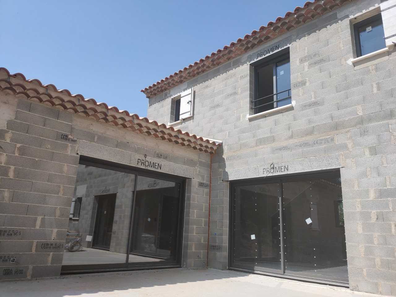 Avancement de chantier à Bedoin dans le Vaucluse